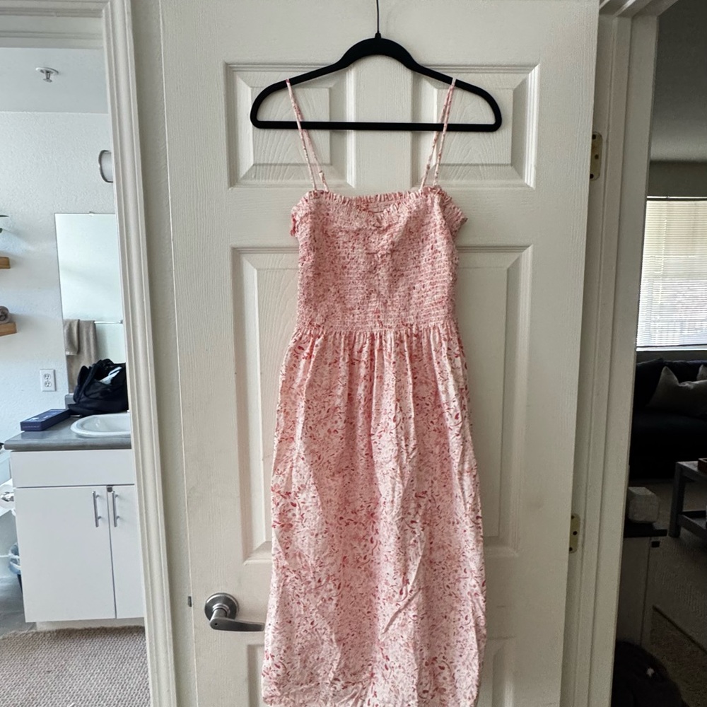H&M Women's Floral Pink Maxi Dress